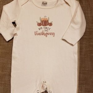 NWOT 1st Thanksgiving one-piece🦃